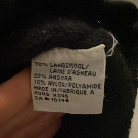 Vintage Amoretti Wool Black Beaded Sweater - Picture 6 of 11